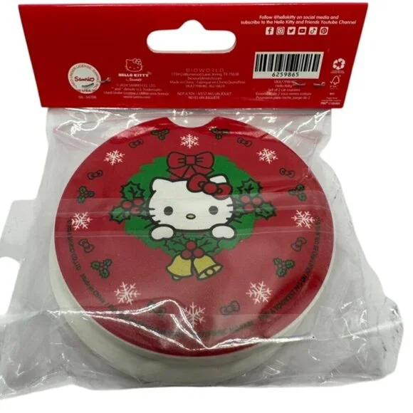 Hello Kitty Car Coasters - 2 Pack - Brand New! - Picture 3 of 4
